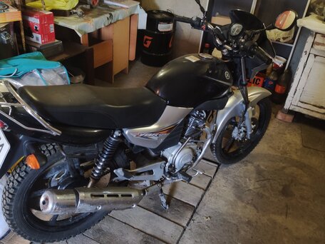 2014 Yamaha YBR125, чёрный, 150000 рублей, вид 2