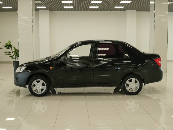 2013 Lada (ВАЗ) Granta I, чёрный - вид 5