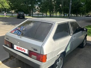 1991 Lada (ВАЗ) 2108, серебристый, 99000 рублей, вид 4