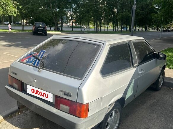 1991 Lada (ВАЗ) 2108, серебристый, 99000 рублей - вид 3