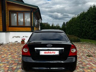 2008 Ford Focus II Рестайлинг, чёрный, 490000 рублей, вид 5