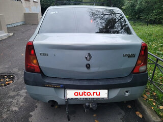 2007 Renault Logan I, серый, 185000 рублей, вид 5