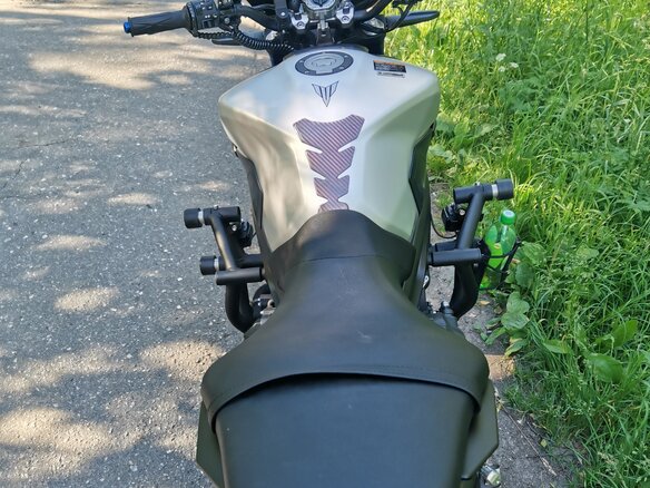 2016 Yamaha MT-09 (FZ-09), серый, 710000 рублей - вид 10