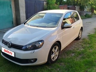 2012 Volkswagen Golf VI, белый, 800000 рублей, вид 1