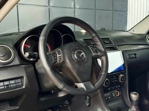 2007 Mazda 3 I (BK) Рестайлинг, бежевый, 369000 рублей - вид 12
