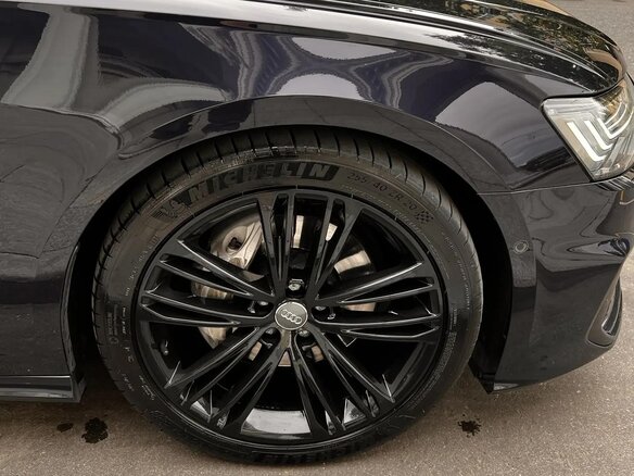 2018 Audi A6 50 TDI V (C8), синий - вид 13