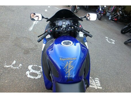 2007 Suzuki GSX 1300 R Hayabusa, синий, 899000 рублей, вид 4
