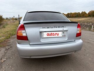 2007 Hyundai Accent ТагАЗ II, серебристый, 340000 рублей, вид 4