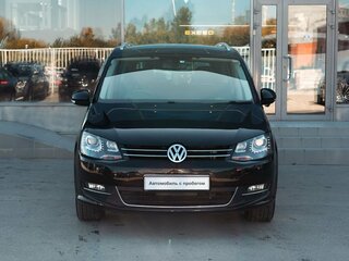 2012 Volkswagen Sharan II, чёрный, 1370000 рублей, вид 2