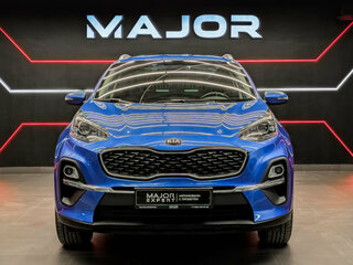 2021 Kia Sportage IV Рестайлинг, синий, 2650000 рублей, вид 2