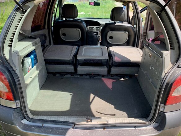 2001 Renault Scenic I Рестайлинг, серый, 235000 рублей - вид 10