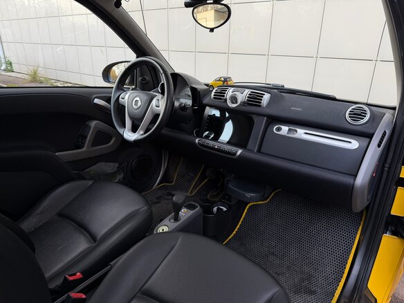 2015 Smart Fortwo II, жёлтый, 780000 рублей - вид 6