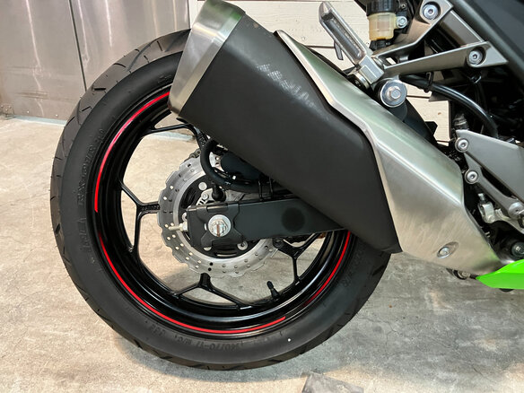 2014 Kawasaki Ninja 250R, зелёный, 399000 рублей - вид 9