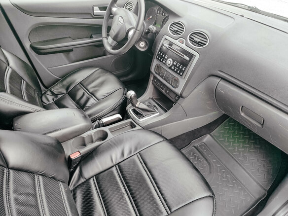 2007 Ford Focus II, чёрный, 545000 рублей - вид 12