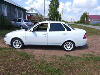 2011 Lada (ВАЗ) Priora I, белый, 320000 рублей, вид 4