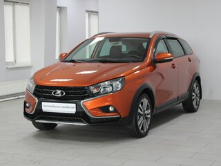 2018 Lada (ВАЗ) Vesta SW Cross I, оранжевый, 869900 рублей, вид 3