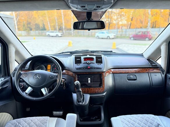2012 Mercedes-Benz Viano Extralong L3 I (W639) Рестайлинг, чёрный, 2390000 рублей - вид 12