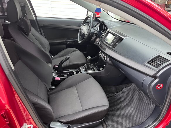 2007 Mitsubishi Lancer X, красный, 1280000 рублей - вид 14