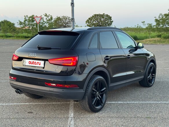 2017 Audi Q3 I (8U) Рестайлинг, чёрный, 1630000 рублей - вид 3