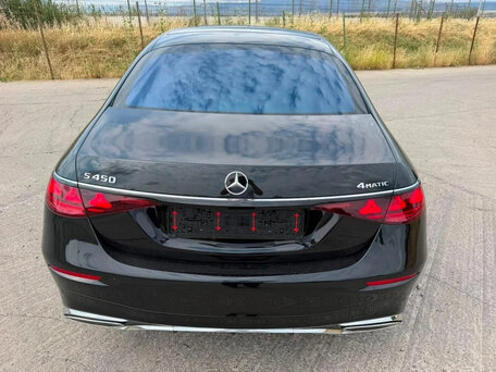 2026 Mercedes-Benz S-Класс 450 Long 4MATIC VII (W223) Рестайлинг, чёрный, 23000000 рублей, вид 5