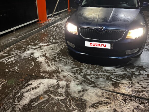 2015 Skoda Octavia III (A7), синий, 920000 рублей - вид 4