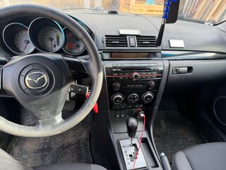 2008 Mazda 3 I (BK) Рестайлинг, голубой, 700000 рублей, вид 5
