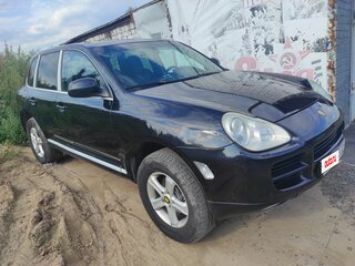 2005 Porsche Cayenne I (955), чёрный, 900000 рублей, вид 2