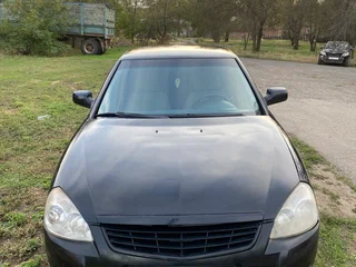 2008 Lada (ВАЗ) Priora I, чёрный, 285000 рублей, вид 1