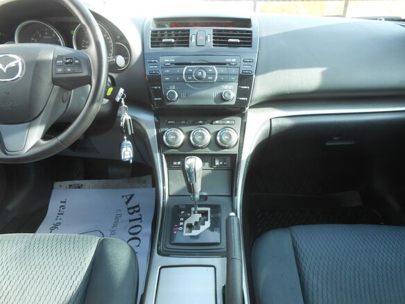 2011 Mazda 6 II (GH) Рестайлинг, синий, 1100000 рублей - вид 10