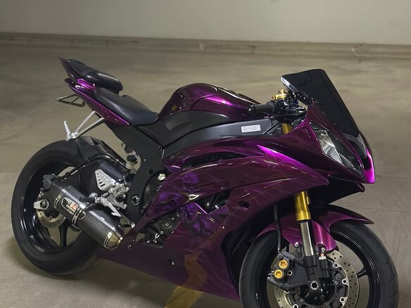 2014 Yamaha YZF-R6, пурпурный, 699990 рублей