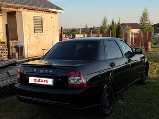 2010 Lada (ВАЗ) Priora I, чёрный, 195000 рублей, вид 4