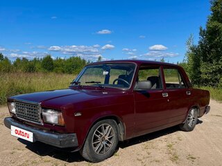 2007 Lada (ВАЗ) 2107, пурпурный, 245000 рублей, вид 1