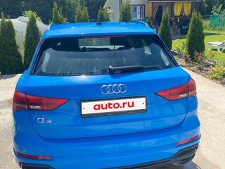 2019 Audi Q3 35 TFSI II (F3), голубой, 2850000 рублей, вид 4
