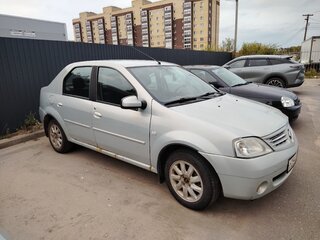 2009 Renault Logan I, серый, 265000 рублей, вид 2