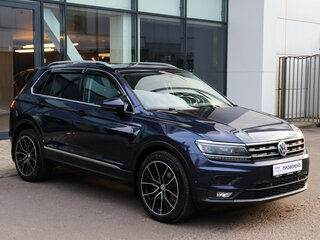 2017 Volkswagen Tiguan II, синий, 2142000 рублей, вид 3