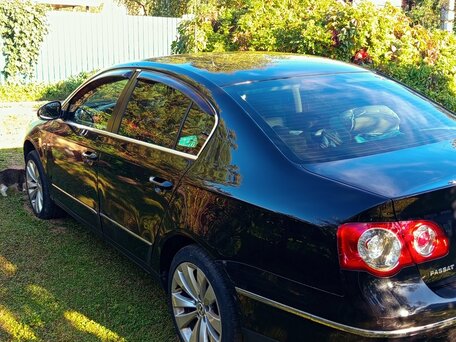 2007 Volkswagen Passat B6, чёрный, 680000 рублей, вид 2