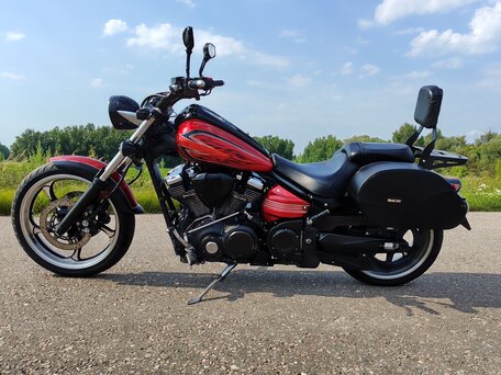 2010 Yamaha XV 1900, красный, 750000 рублей, вид 1