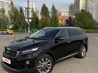 2019 Kia Sorento 6-speed III Prime Рестайлинг, чёрный, 3010000 рублей, вид 2