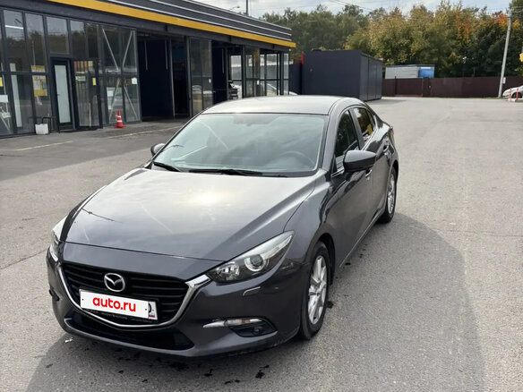 2018 Mazda 3 III (BM) Рестайлинг, серый, 1500000 рублей