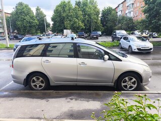 2006 Mitsubishi Grandis I, серебристый, 380000 рублей, вид 4