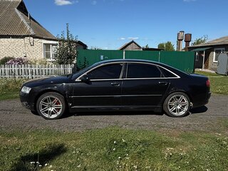 2007 Audi A8 Long II (D3) Рестайлинг, чёрный, 730000 рублей, вид 5