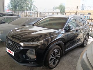 2020 Hyundai Santa Fe IV, чёрный, 2780000 рублей, вид 3