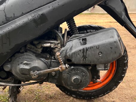 1995 Honda Tact, чёрный, 65000 рублей, вид 3