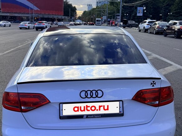 2008 Audi A4 IV (B8), белый, 950000 рублей - вид 6