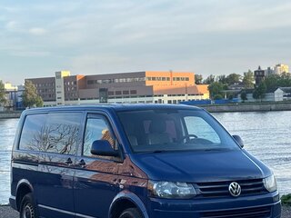 2010 Volkswagen Transporter T5 Рестайлинг, синий, 1149000 рублей, вид 3