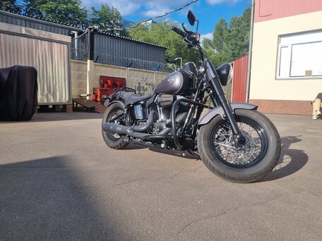 2014 Harley-Davidson Softail Slim, серый, 1300000 рублей, вид 2