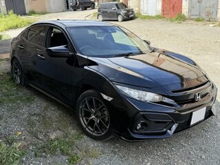 2020 Honda Civic X Рестайлинг, чёрный, 1600000 рублей, вид 3