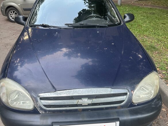 2008 Chevrolet Lanos I, синий