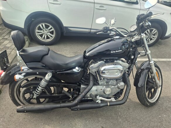 2016 Harley-Davidson Sportster 883, чёрный, 600000 рублей - вид 1