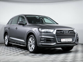 2019 Audi Q7 II (4M), серый, 3690000 рублей, вид 3